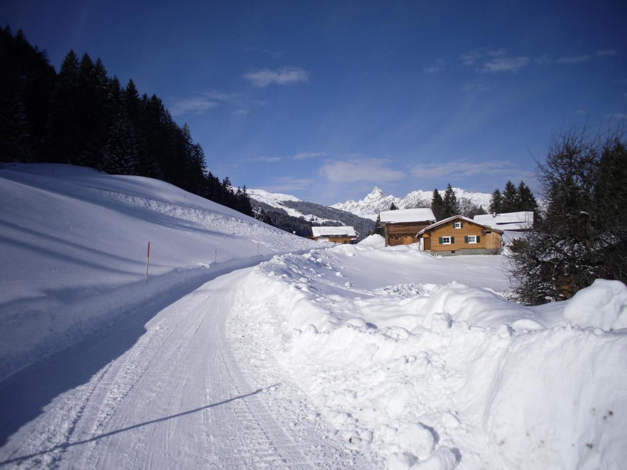 Maisaess Lifinarblick Villa Schruns Exterior foto